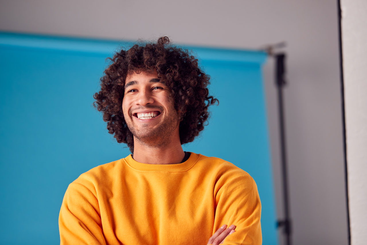 A successful man who is a notary public in texas