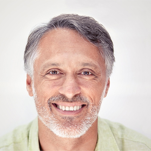 Cam headshot for course review.