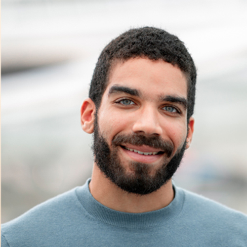 Collin headshot for his course testimonial