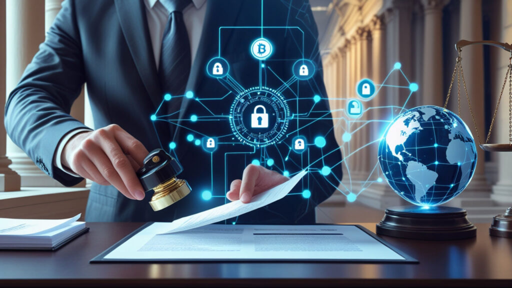 Notary Blockchain technology