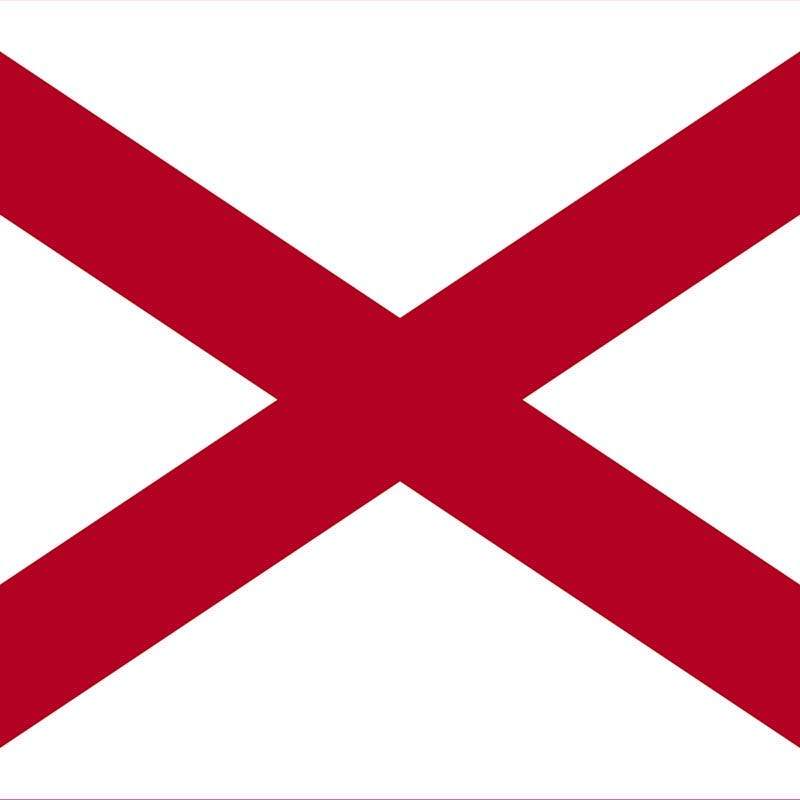 Alabama State flag.