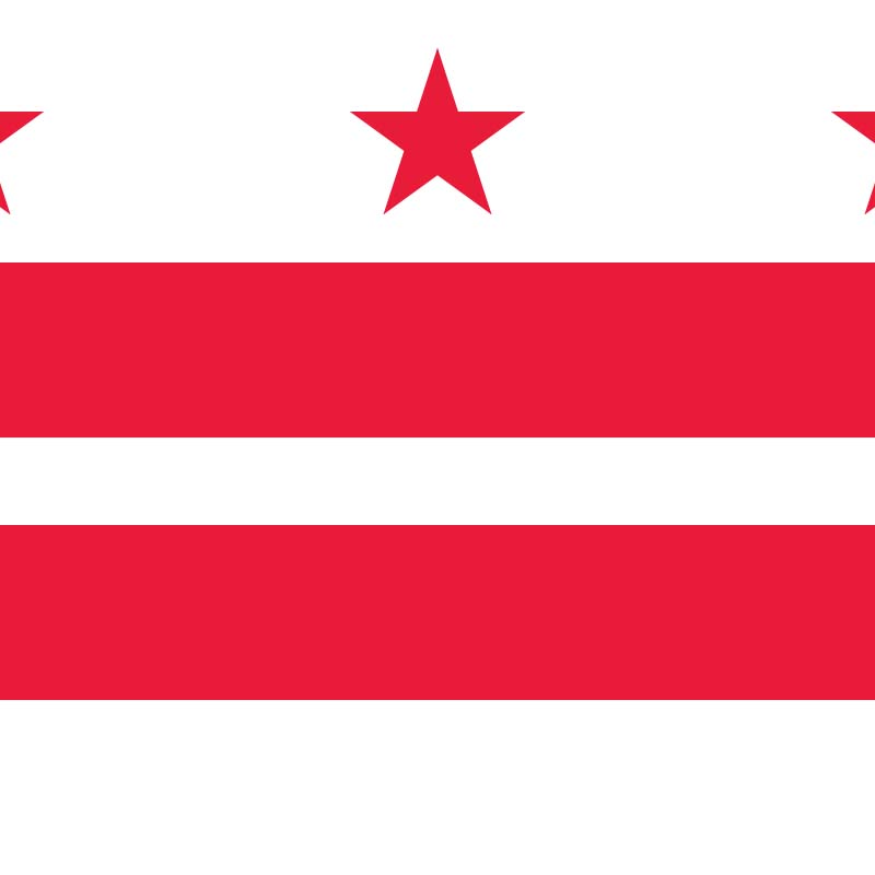 Washington D.C. state flag