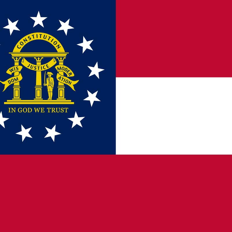 Georgia state flag.