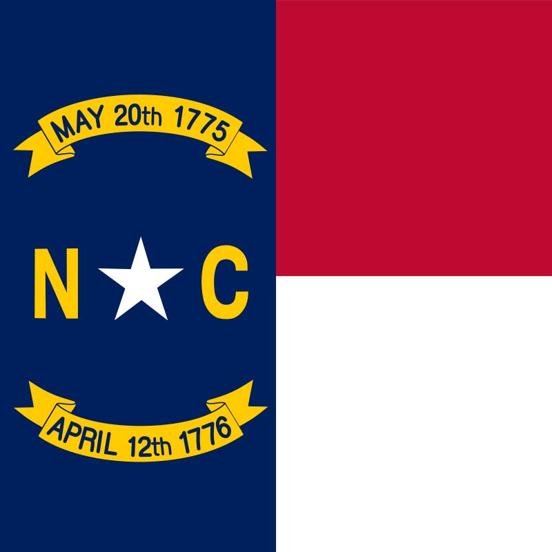 North Carolina state flag.