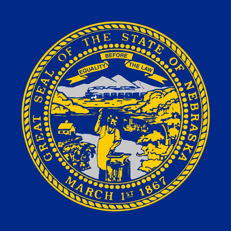 Nebraska State Flag