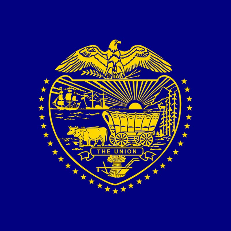 Oregon State flag.
