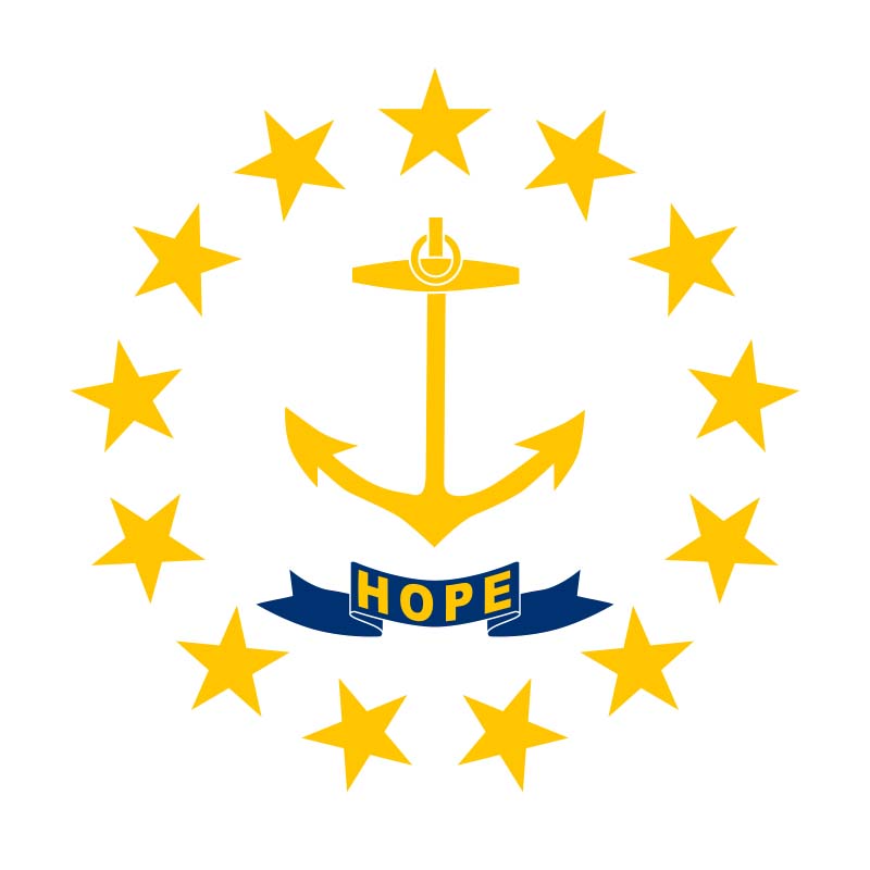 Rhode Island State Flag