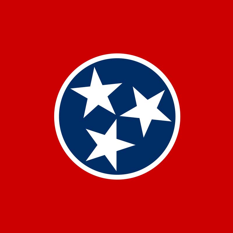 Tennessee state flag.