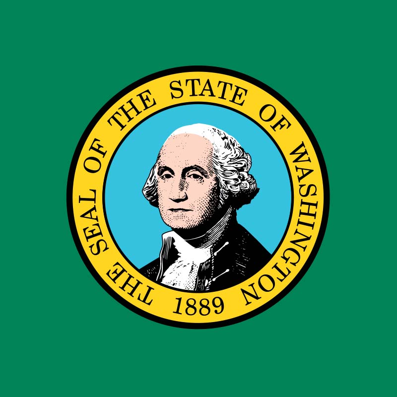 Washington state flag.
